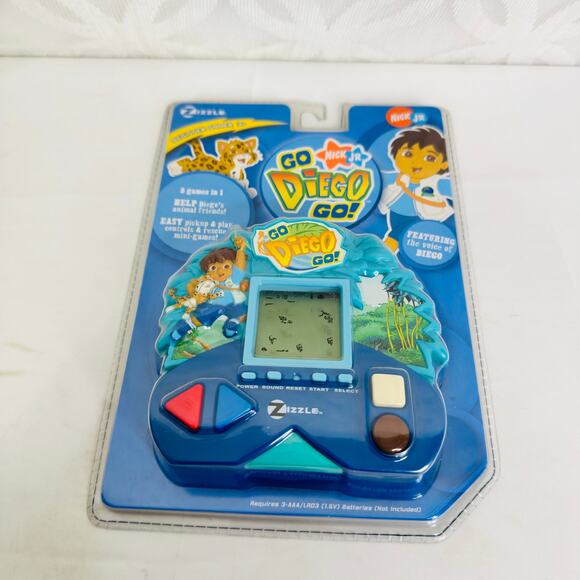 Zizzle Go Diego Go Hand Held Electronic Game 2006 - Picture 3 of 6